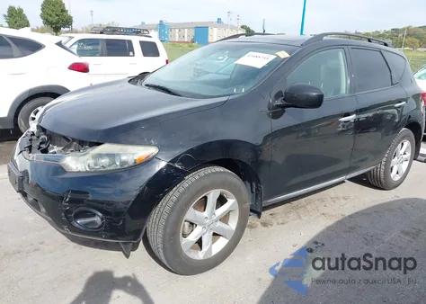 2009 Nissan Murano Sl from USA, damaged, VIN JN8AZ18U49W025358